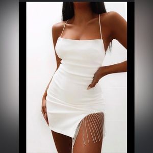 Fashion Nova Borrowed Hearts Mini Dress